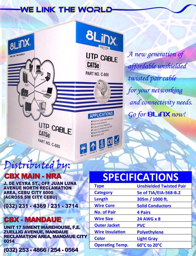 8linx utp cable